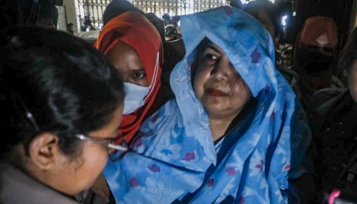 ৬ দিনের মাথায় কারামুক্ত সাবেক স্পিকার শিরীন শারমিন চৌধুরী