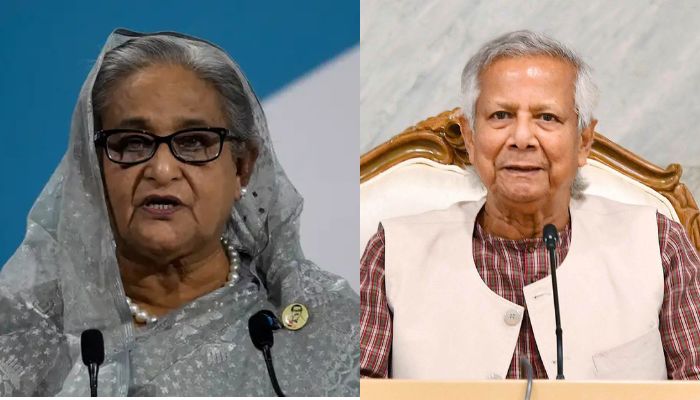 বাংলাদেশে সহিংসতার দায় ড. ইউনূসের, দাবি শেখ হাসিনার
