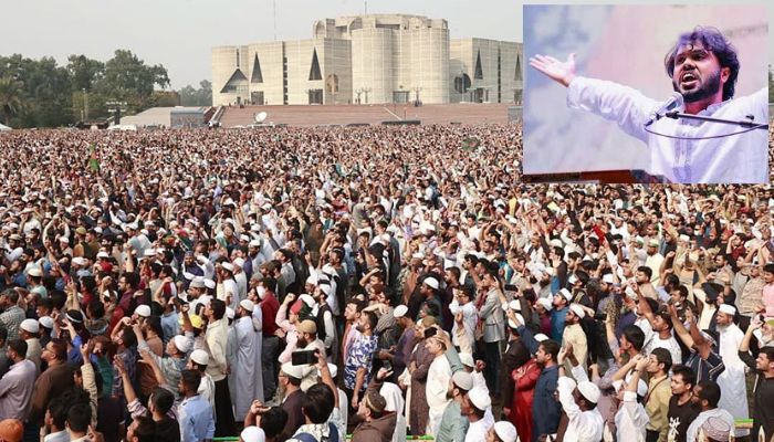 লাখো মানুষের শ্রদ্ধা-ভালোবাসায় শরিফ ওসমান হাদির শেষবিদায়