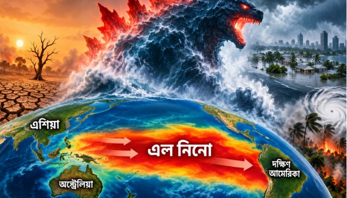 বিশ্বের আবহাওয়া বদলে দেবে ‘গডজিলা এল নিনো’, বাংলাদেশে শুষ্কতা ও খরার ঝুঁকি 