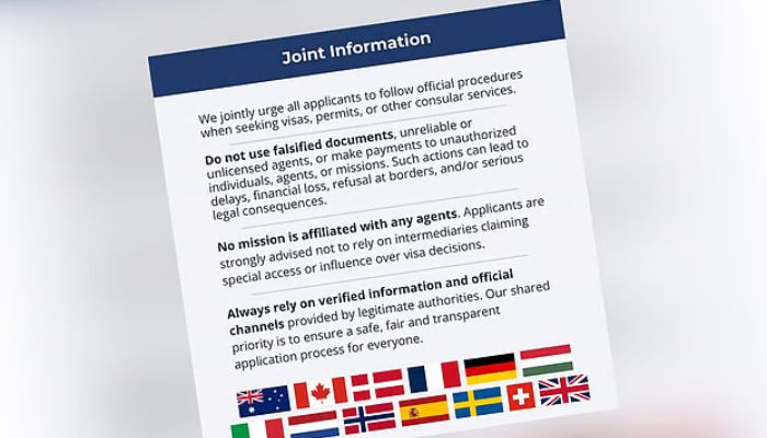 ভিসা সেবায় বাংলাদেশীদের সতর্ক করেছে কানাডা-ইউকেসহ ১৩ দেশ